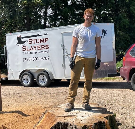 Kelowna Stump Removals by Stump Slayers Expert & Safe